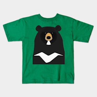 Asian black bear Kids T-Shirt